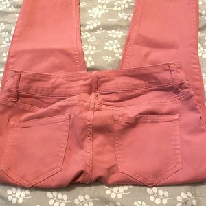 XS Pale Pink Maurices Jeggings.